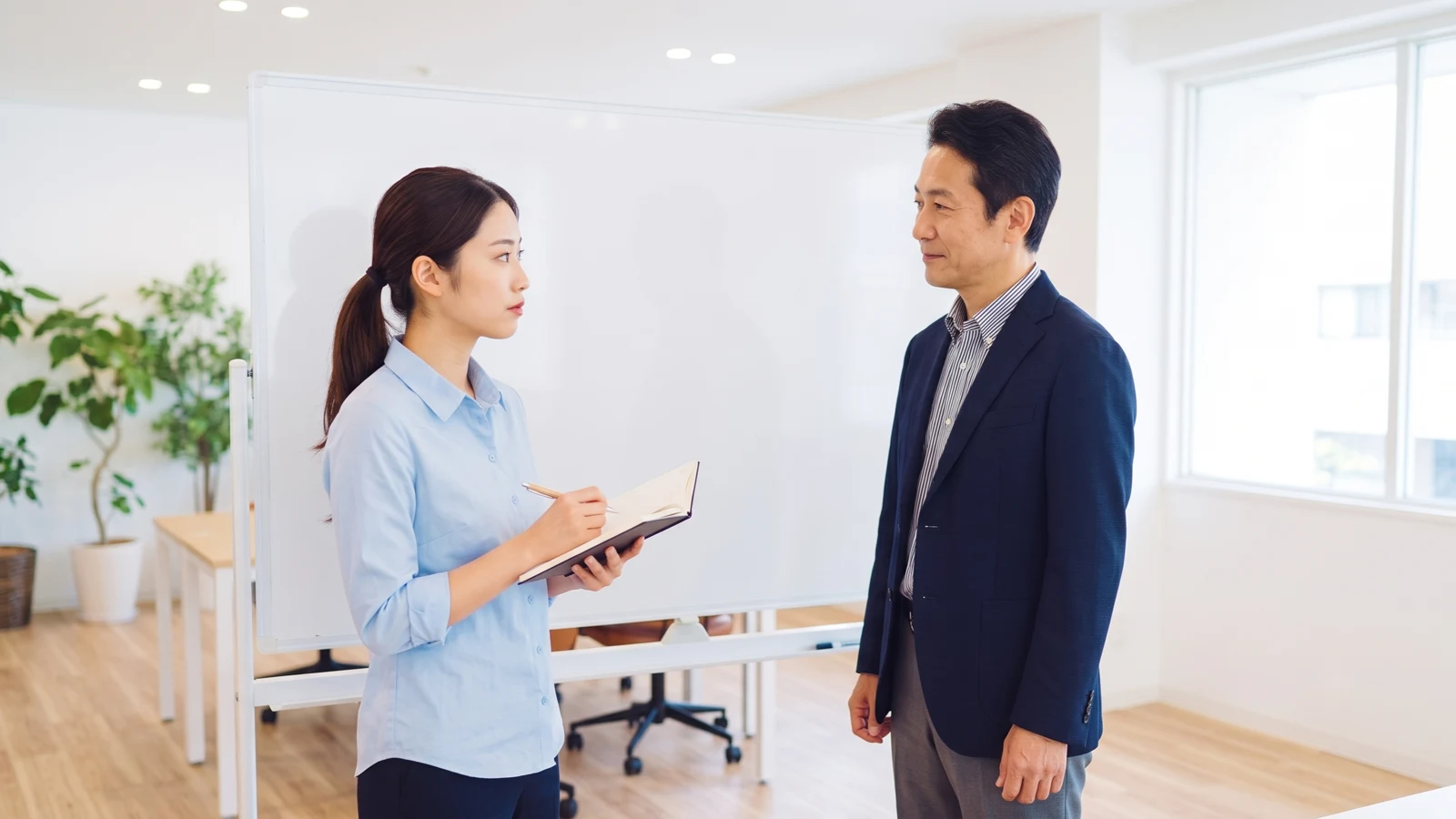 AIの一次対応と有人対応の役割分担
